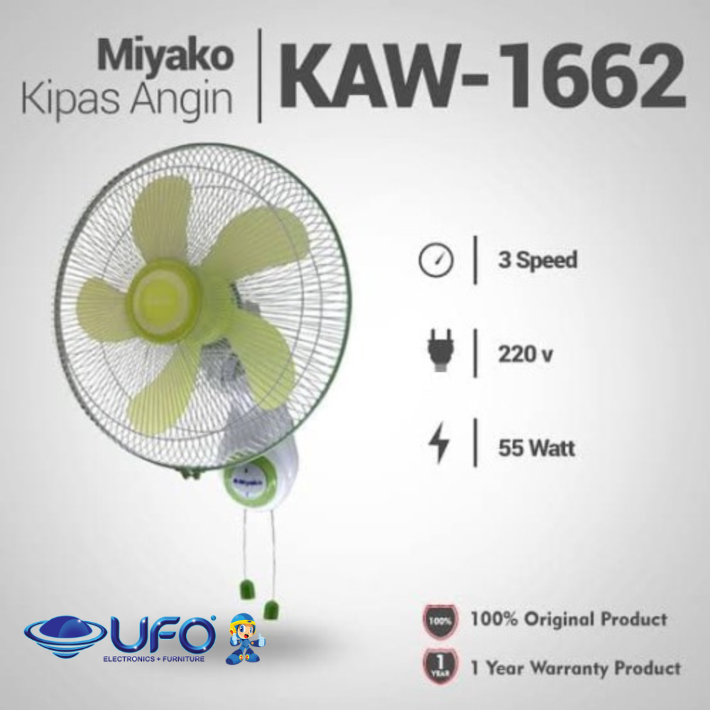 MIYAKO KAW1662 GBKIPAS ANGIN | UFO Elektronika - Toko Elektronik